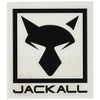 JACKALL JK Cutting Sticker Square M Black