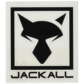 JACKALL JK Cutting Sticker Square M Black