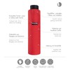 Doppler Pocket Umbrella Fibre Havana Plain, red, Pocket umbrella super