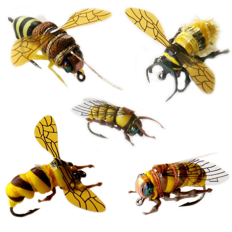 Fly Fishing Flies kit with Fly Box/Nymphs/Dry Fly,Wet Fly/Streamers/Realistic Flies