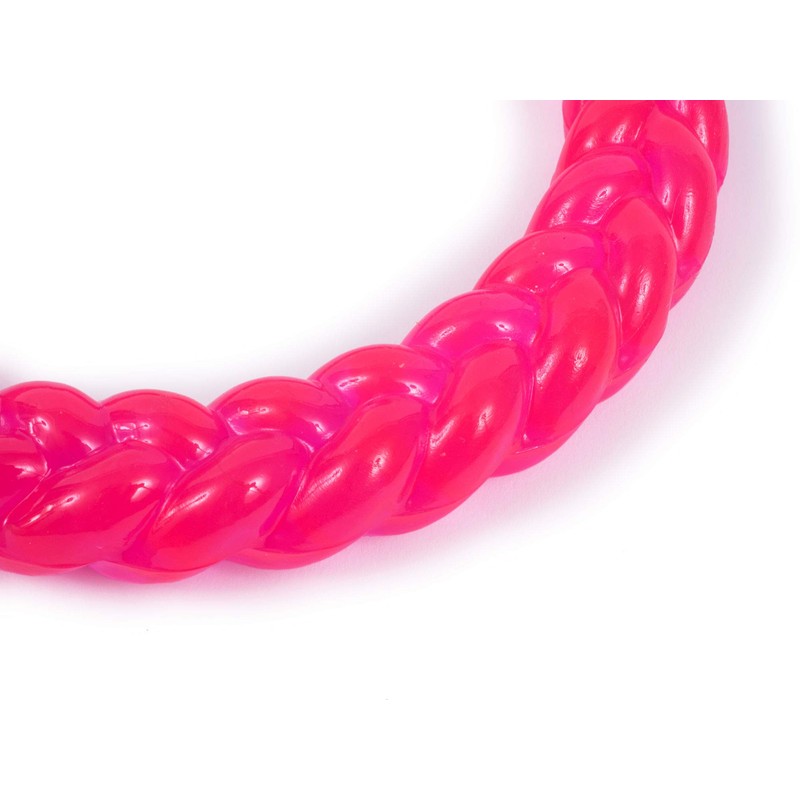 Petface (Toyz by Petface) Twist Ring, Blue/Green/Pink