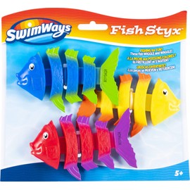 Swimways 6046823 Rainbow Fish, Pack of 3