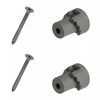 Masterpart Dishwasher Decor Door Bracket Screw Fixing Kit To Fit