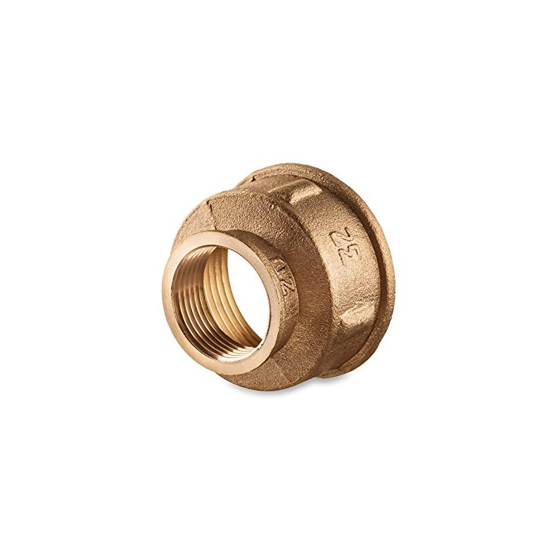 Brass Reducing Coupling 3/4" Female x 1 ¼” Female -