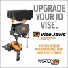 WORK IQ TOOLS Upgraded Woodworking Vise Jaw Pads Reversible Multi-function