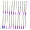 Healeved 100pcs Fiberglass Nail Extension Fiber for Manicure Shape and