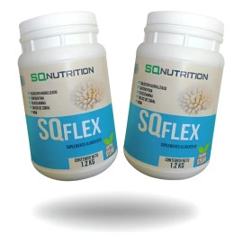 Sqflex Colágeno Hidrolizado Con Glucosamina 2 Botes