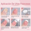 Sello Manicura Esmaltado Francés Semipermanente Gel Esmalte