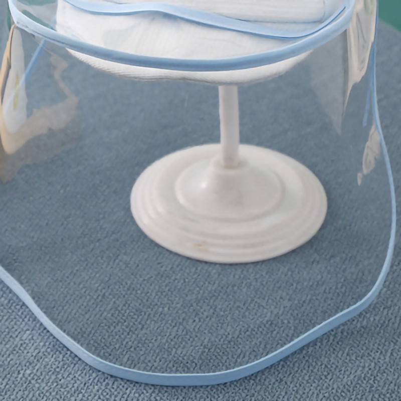 Baby Face Guard Removable Children Face Guard Hat Detachable Transparent