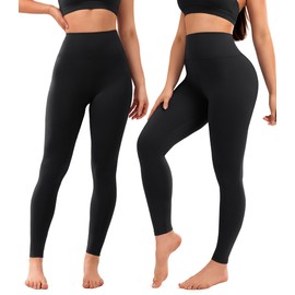 VALANDY Creamlush 4 Pack Leggings for Women-High Waisted Ultra Soft Stretchy Yoga Lounge Pants