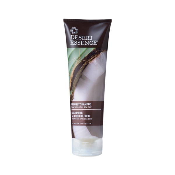 Desert Essence Coconut Shampoo, Nourishing for Dry Hair. 8 fl.oz