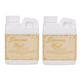 Tyler Candle Company Glam Wash 4 oz Fragrant Scented Luxurious HE Fine Laundry Detergent, Pack of 2, Cowboy