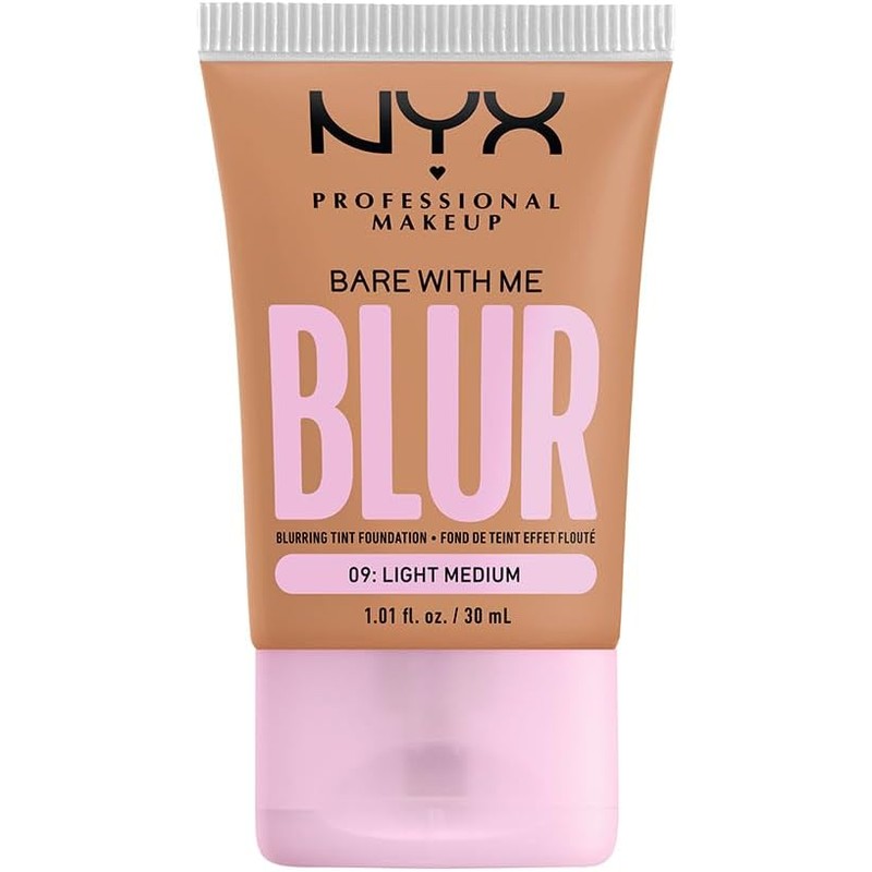NYX Professional Makeup, Bare With Me Tint Blur, Base Rostro,