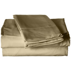 Home Basics Ultra Soft Brushed 4 Piece Microfiber 90GSM Sheet Set - Hypoallergenic Soild Sheet Set, King, Sage