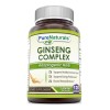 Pure Naturals Ginseng Coreano 1000mg 120 Cápsulas