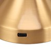 Table Lamp 3 Modes Stepless Dimmable LED Touch Cordless Metal
