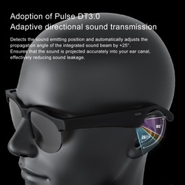 Asixxsix AI Translation Glasses with 144 Languages Real Time Translation, Bluetooth Glasses with Mic & Speakers for Men and Women, Cycling, Golf, Hiking, Pickleball, Running, Tennis