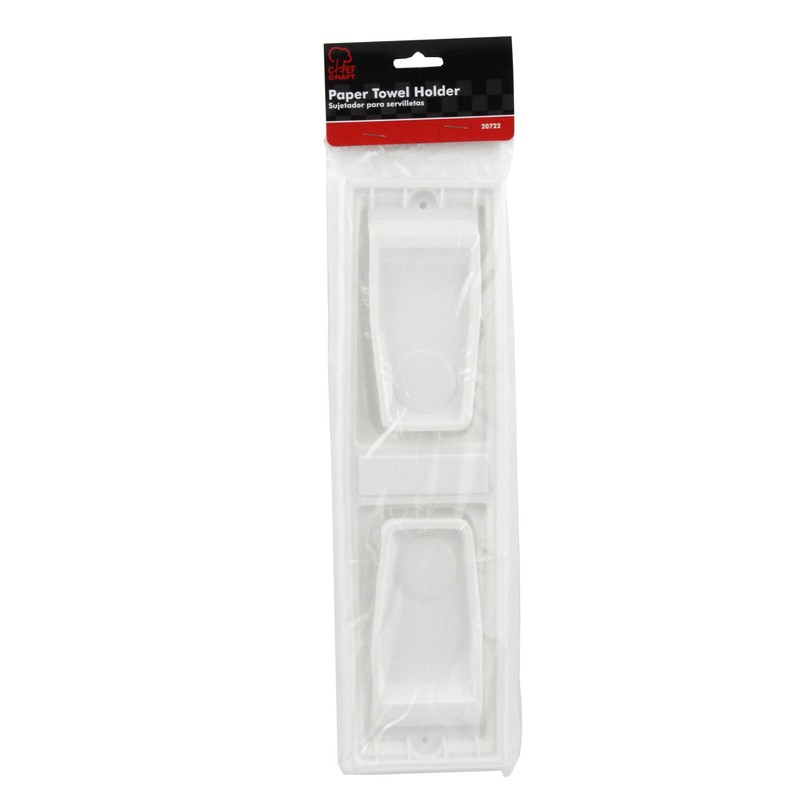 Chef Craft Select Paper Towel Holder, 12.5 inch, White