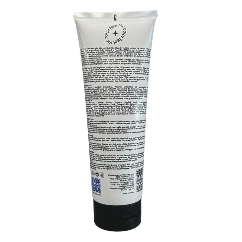 Motika High Vibe mascarilla matizante Silver para Rubios 250 ml