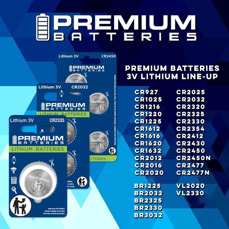 Premium CR1632 Lithium 3V Coin Cell - Japanese Engineered High