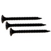 Prime Source, Black, Grip-Rite 158DWS25BK 6-by-1-5/8-Inch Fine Thread Drywall Screws