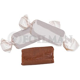 Foilman Twisting Wax Paper (500 Pack) – Best for Wrapping Homemade Candies, Taffy, Chocolate - Fold Easily & Holds the Twist Shape - Biodegradable (Opaque, 4.5” X 5.5”)