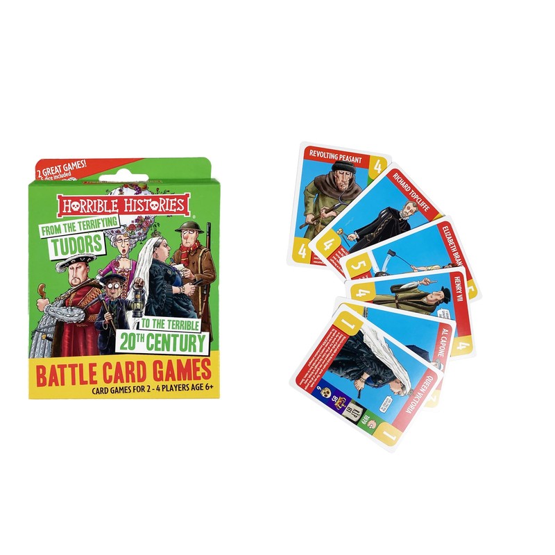 Horrible Histories 7525 Tudors Card Game