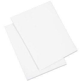 White Card Paper 220 GSM A4 Thick Craft Paper - (Pack of 50 Sheets)