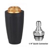 Turbo Pressure Washer Nozzle, 4500 PSI High Pressure Turbo Power
