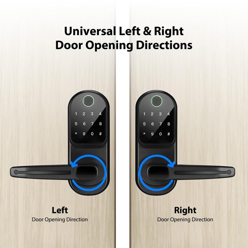CATCHFACE Fingerprint Door Lock TTLock Smart Lock Biometric Door Lock