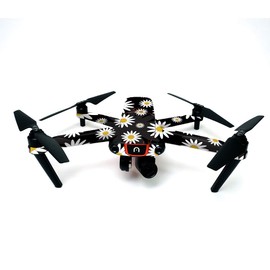 MightySkins Skin Compatible with Autel Robotics Evo - Daisies | Protective, Durable, and Unique Vinyl Decal wrap Cover | Easy to Apply, Remove, and Change Styles | Made in The USA