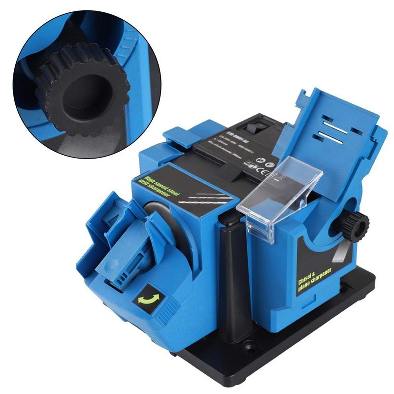 Suuonee Drill Bit Sharpener, Multifunctional Household Electric Cutter Scissor Sharpener