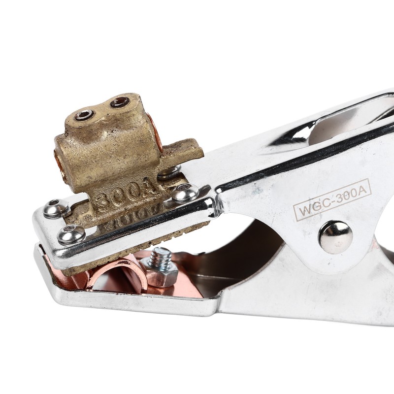 Grounding Work Clamp 300A Welder Welding Earth Clamp Iron Plated