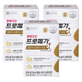 Chong Kun Dang Health Promega Altige Omega 3 Dual 3 boxes / 종근당건강 프로메가 알티지 오메가3 듀얼 3박스