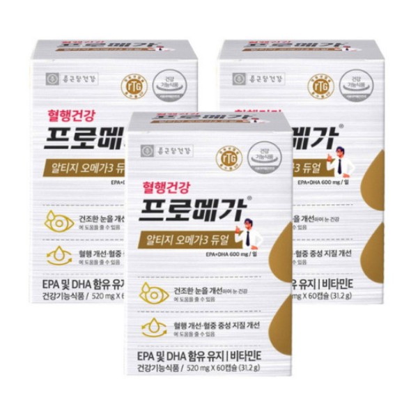 Chong Kun Dang Health Promega Altige Omega 3 Dual 3