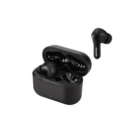 Panasonic RZ-B310WDE-K Kabellose Ohrhörer mit Noise Cancelling, 5.3 Bluetooth, bequemer In-Ear-Kopfhörer, Kopfhörer mit eingebautem Mikrofon, XBS, bis zu 16 Stunden Wiedergabe mit Ladebox, Schwarz