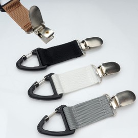 Roellgs 4 Piece Scarf and Hat Clip Travel, Multifunctional Clip|Hat Organiser|Portable Outdoor Travel Accessories|Backpack Handbag Hat Clip