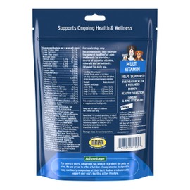 Pet Protect from The Makers of Advantage Vet-Formulated Daily Multivitamin for Dogs | 60 Chews with Vitamins