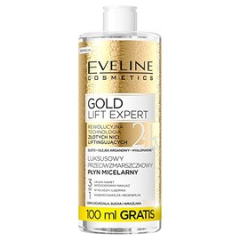 Eveline Cosmetics Gold Lift Expert LuxuriÃ¶ses Mizellen-Liquid gegen Falten 3in1, 500 ml