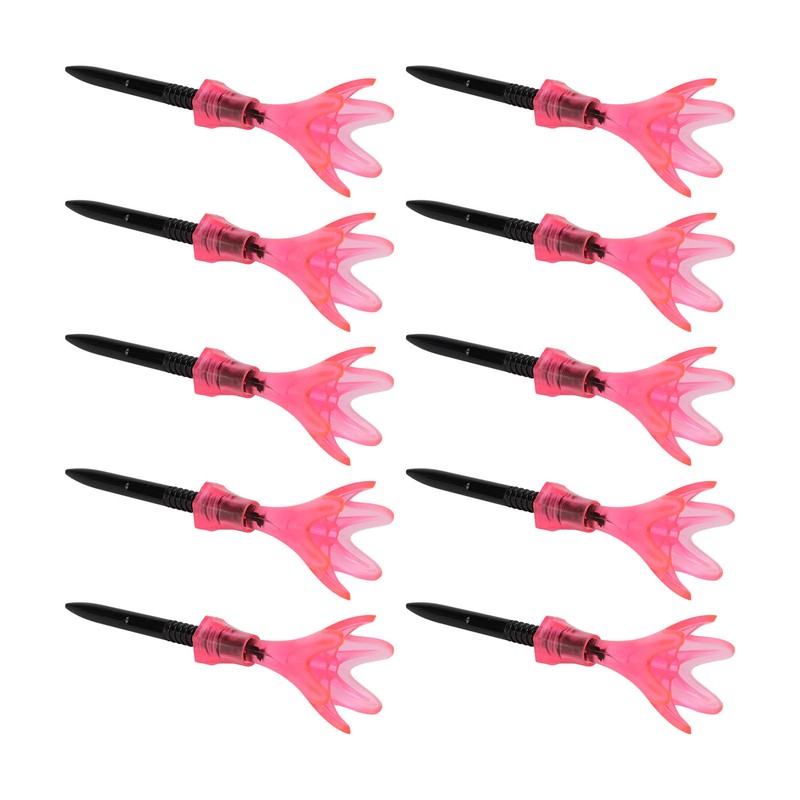 10pcs Plastic Golf Tee Ball Holder Adjustable Height Stable Practice