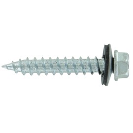 Fasteners Plus ST Fastening #14 x 1-1/2", #14 Type 17 Woodbinder Metal Roofing Screws Metal-to-Wood Galvanized (Pack of 250)