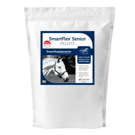 SmartPak SmartFlex Senior Pellets | Horse Joint Supplement with Chondroitin Sulfate, Glucosamine and More | Joint Supplement for Senior Horses | 14.8 lb Bag