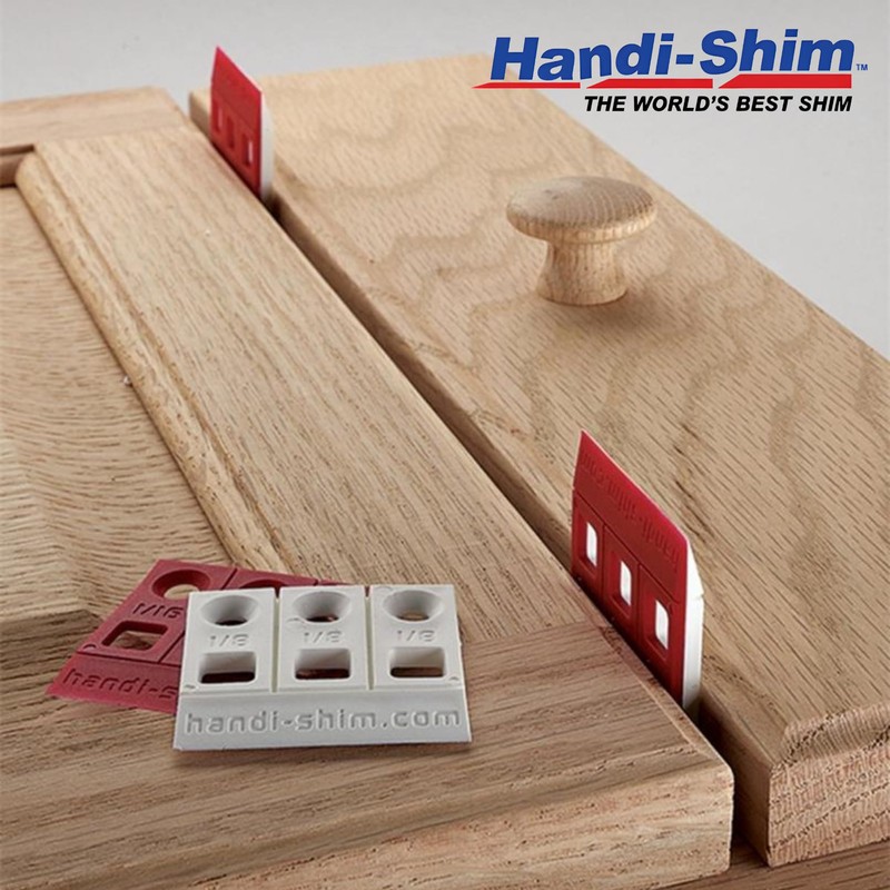 Handi-Shim Heavy Duty Reusable Plastic Construction Shims for Spacing, Leveling,