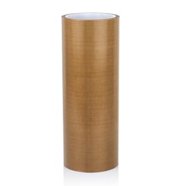 BOMEI PACK PTFE Glass Cloth Tape, 1 Pack 10 "x 33 ft High Temperature PTFE Tape Abrasion Resistant Surface Protection for Vacuum Sealer Machine, Hand Impulse Sealers Insulation Coated