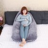 MOON PINE Pregnancy Pillow, U Shaped Full Body Pillow for