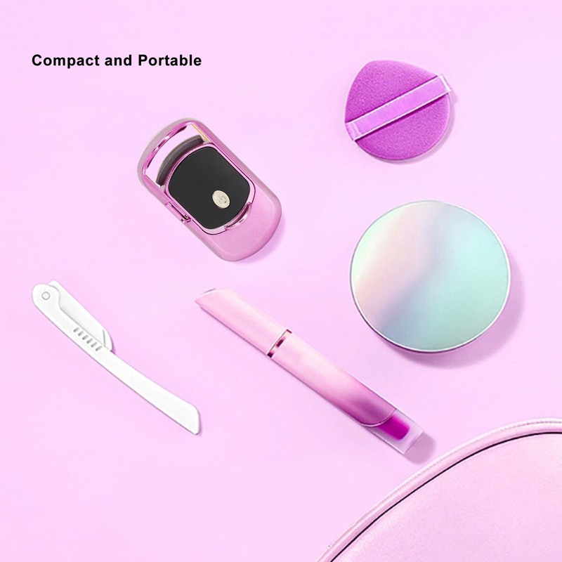 Heated Electric Eyelash Curler USB Charging Rechargeable Curly Lash Curler