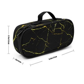 Droerfes Marble Pencil Case Pencil Pouch Large Capacity Pen Bag School Office Organizer Stationery Storage Box For Girls Boys Teen Kids