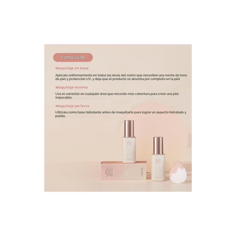 TIRTIR Mask Fit Tone Up Essence | Tinted Moisturizer, All-in-one