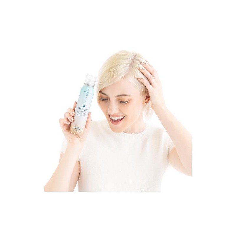 Drybar Detox Coconut Colada Shampoo en Seco Tamaño Jumbo, Azul,