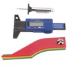 Digital Tire Tread Gauge Color Coded Depth Measurement Tool Handheld